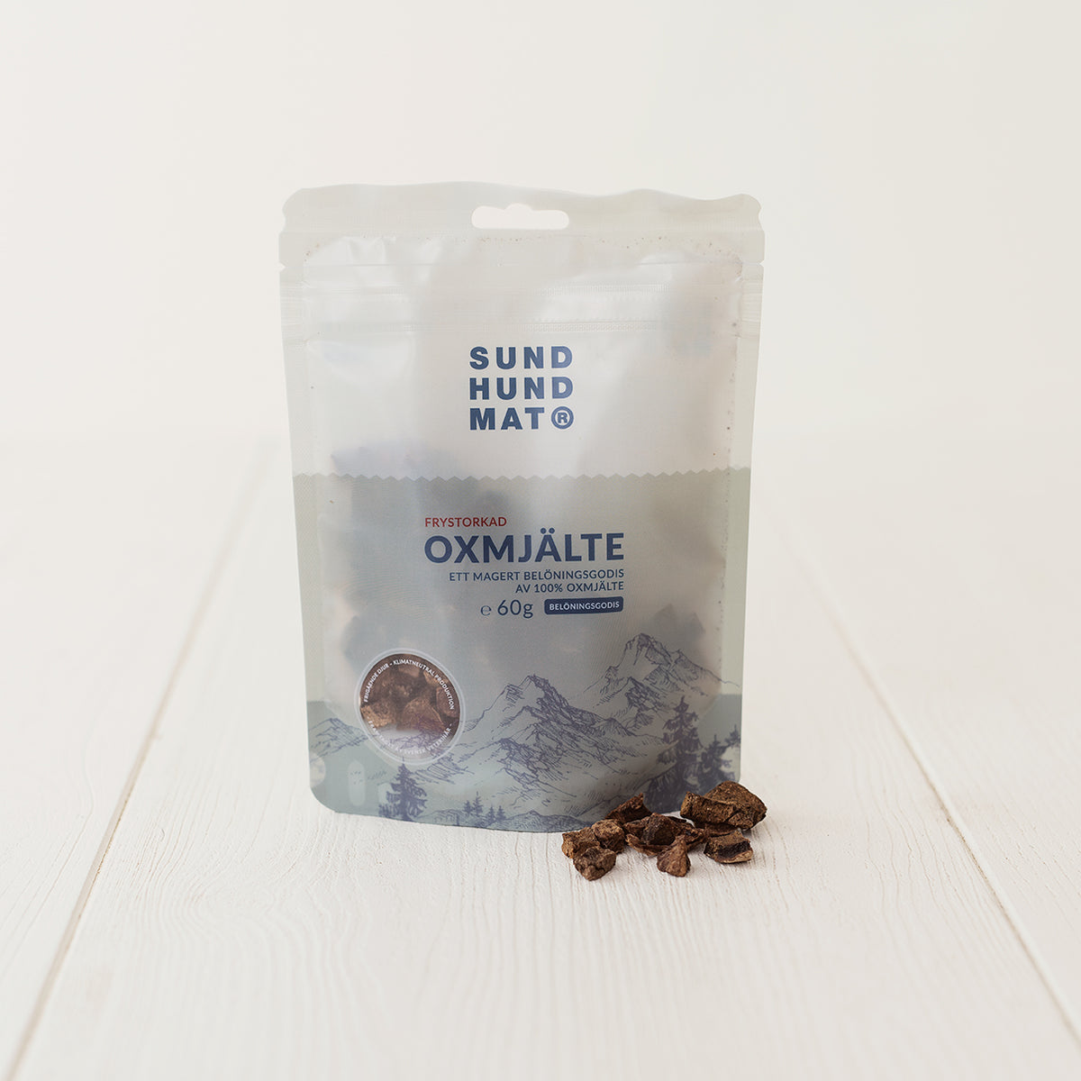 Sund Hundmat - Pakastekuivattu Naudan Perna