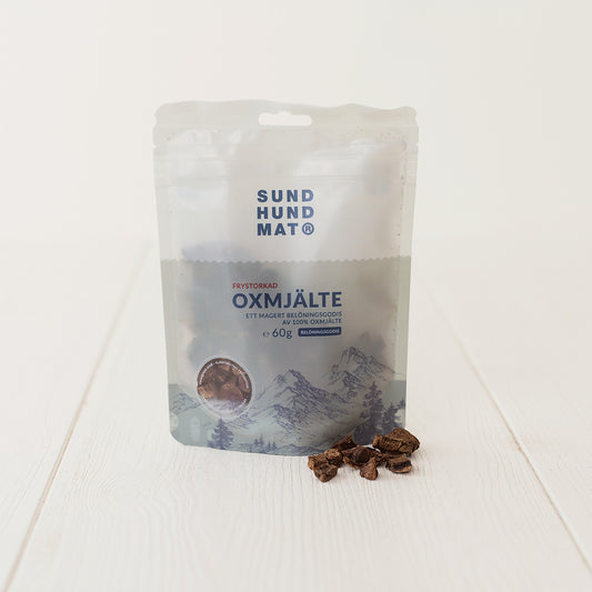 Sund Hundmat - Pakastekuivattu Naudan Perna